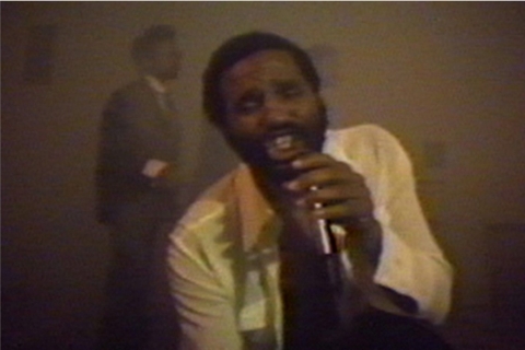 Ulysses Jenkins, Two Zone Transfer, 1979. Still of video transferred to DVD, color, sound, 23:52 min